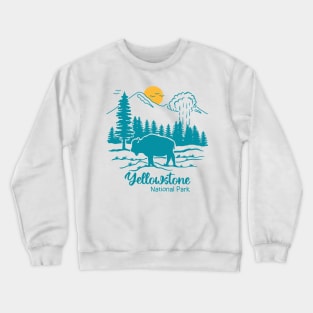 Yellowstone National Park Crewneck Sweatshirt